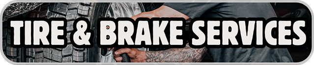 Tire & Brake Service Navigation Button